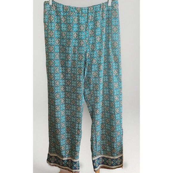 Coolibar Pants UPF 50+ Womens XLarge Travel Sun Protection Paisley.     Cc - Picture 1 of 6
